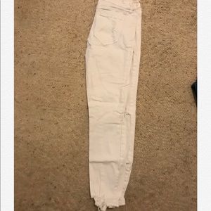 White Ripped Jeans